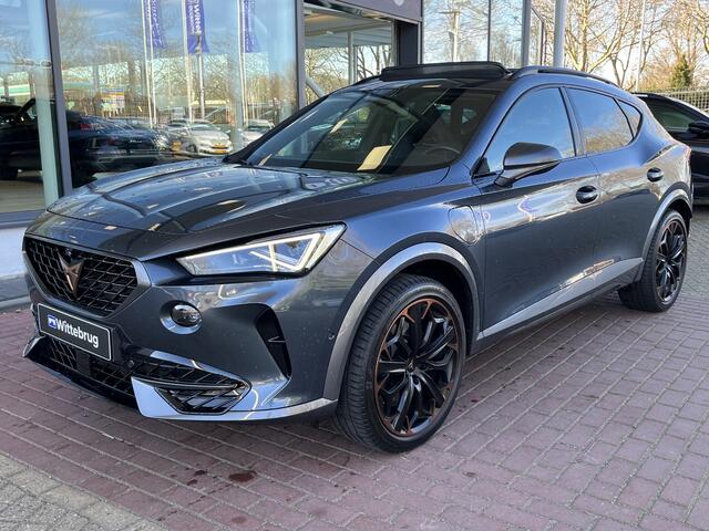 Cupra Formentor 1.4 e-Hybrid VZ Black Edition / Panorama dak / Leder / Memory / 360 Camera / Stoel & Stuur verwarming / 19 Inch