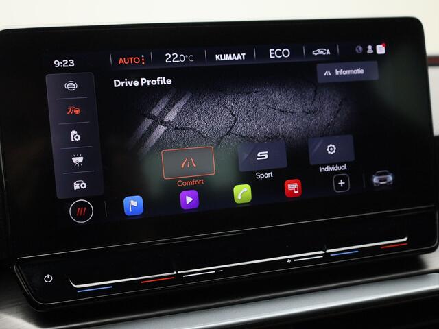 Cupra Leon 1.4e-Hybrid 150kW/204PK VZ DSG · Navigatie · Apple/Android Car Play · Camera + Parkeersensoren