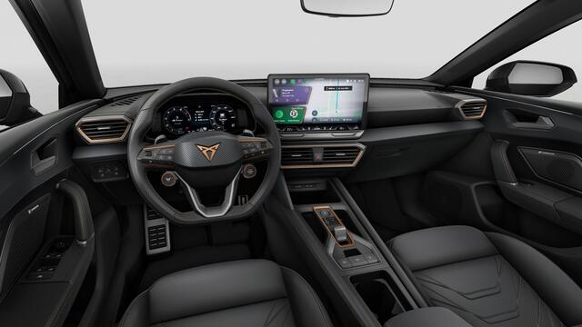 Cupra Leon 1.5 TSI e-Hybrid 272 6DSG VZ Performance | Achteruitrijcamera | Digitaal instrumentenpaneel (Virtual Cockpit) | Draadloze Apple CarPlay(TM), Android Auto(TM)