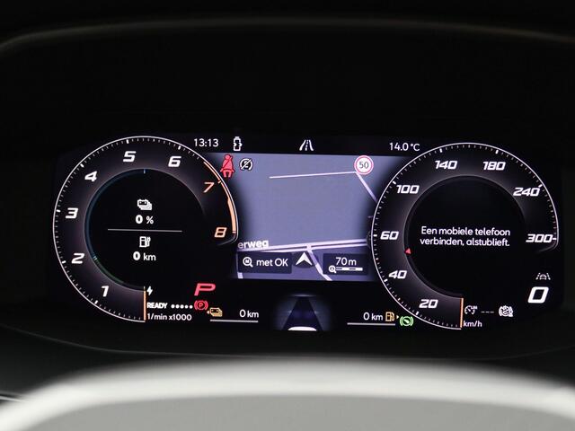 Cupra Leon Sportstourer 1.5 TSI e-Hybrid VZ Performance 272PK DSG Trekhaak, matrix led, schuif-kanteldak, achteruitrijcamera, stuur-stoelverwarming, adaptive cruise met travel assist, elek. verstelbare voorstoel, side assist, keyless, 19" lichtmetaal