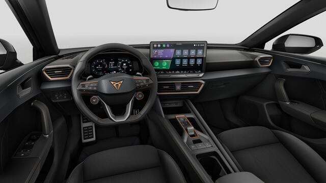 Cupra Leon Sportstourer 1.5 TSI e-Hybrid 204 6DSG Essential | Digitaal instrumentenpaneel (Virtual Cockpit) | Draadloze Apple CarPlay(TM), Android Auto(TM) | Elektronisch Sperdifferentieel (XDS)