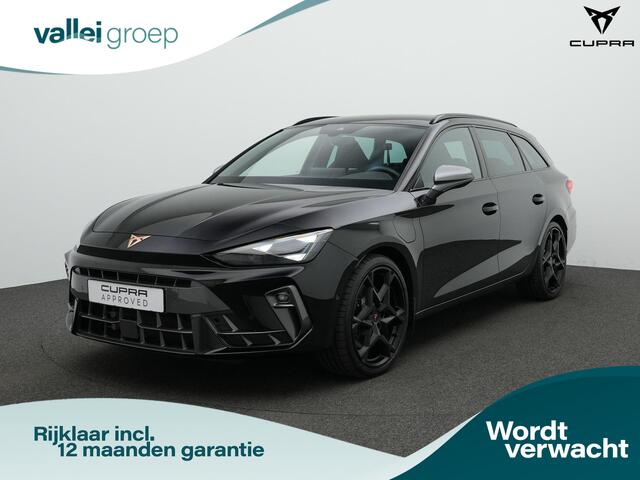 Cupra Leon Sportstourer 1.5 TSI e-Hybrid 272 pk VZ Performance | Trekhaak | Adaptieve onderstelregeling (DCC) | Kuipstoelen | CUPRA-stuur met startknop | Sennheiser geluid | Achteruitrijcamera | 19 inch