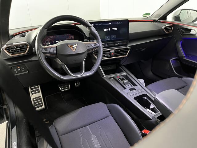 Cupra Leon Sportstourer 1.4 e-Hybrid VZ Performance / AUTOMAAT/ PANO/ CRUISE/ MEMORY SEAT/ NAVI/ STOELVERWARMING/ DAB/ FULL LINK/ PARK. SENSOREN + CAMERA