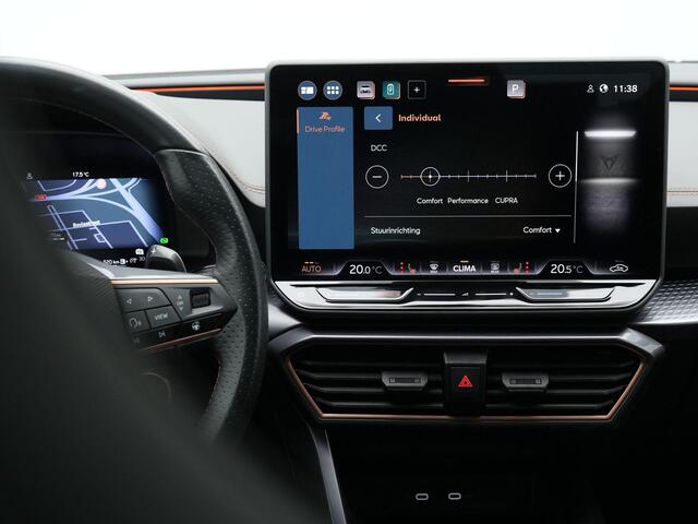 Cupra Leon Sportstourer 1.5 TSI e-Hybrid 272 pk VZ | Panoramadak | Leder/alcantara | Geheugenstoel | Sennheiser
