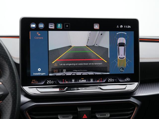 Cupra Leon Sportstourer 1.5 TSI e-Hybrid 272 pk VZ | Panoramadak | Leder/alcantara | Geheugenstoel | Sennheiser