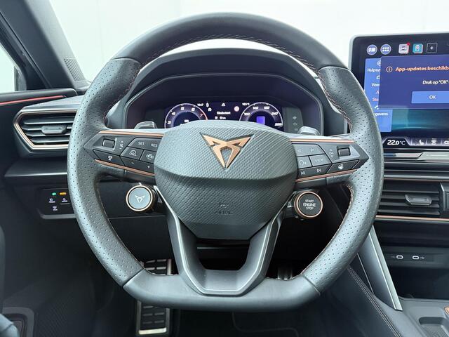 Cupra Leon Sportstourer 1.5 TSI e-Hybrid VZ Performance | 272 PK | SoH 100% | Panoramadak | Lederen kuipstoelen | Dodehoek detectie | Adaptive cruise control | Navigatiesysteem |