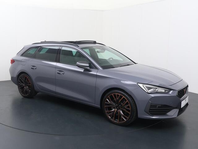 Cupra Leon Sportstourer 1.4 e-Hybrid VZ Performance | 245 PK | SoH 91% | Panoramadak | Dodehoek detectie | Virtual pedal achterklep | Adaptive cruise control |