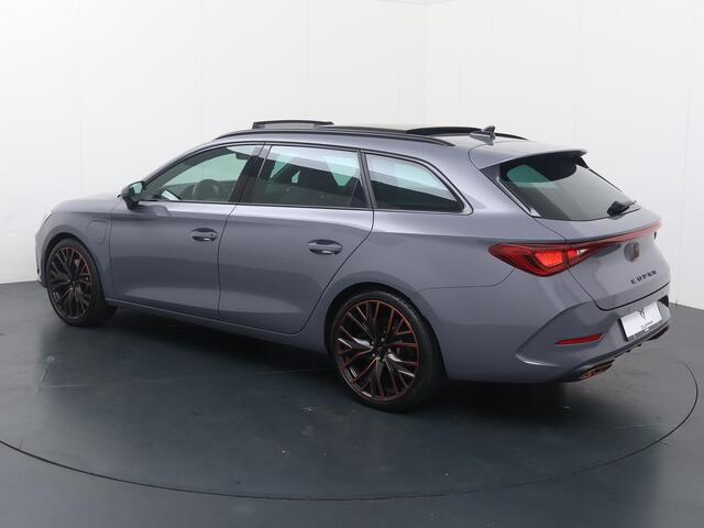 Cupra Leon Sportstourer 1.4 e-Hybrid VZ Performance | 245 PK | SoH 91% | Panoramadak | Dodehoek detectie | Virtual pedal achterklep | Adaptive cruise control |
