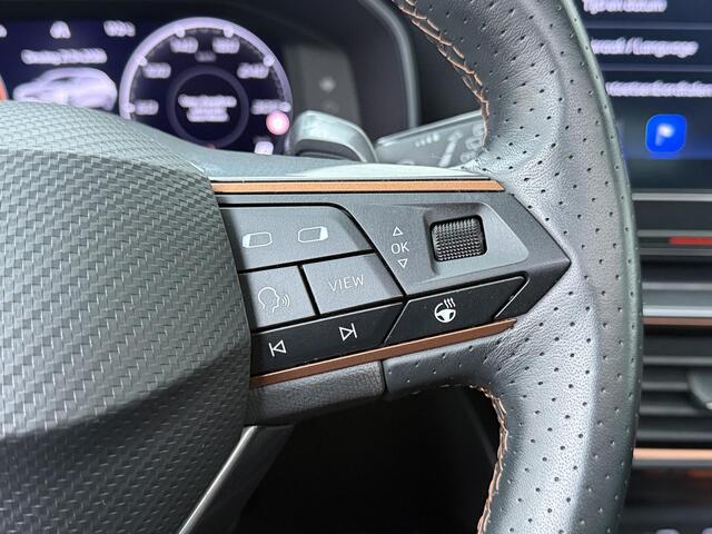 Cupra Leon Sportstourer 1.4 e-Hybrid VZ Performance | 245 PK | SoH 91% | Panoramadak | Dodehoek detectie | Virtual pedal achterklep | Adaptive cruise control |