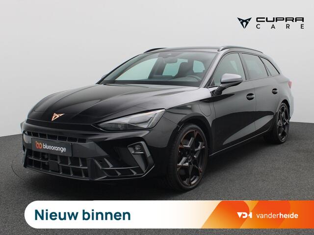 Cupra Leon Sportstourer 1.5 TSI e-Hybrid VZ Extreme 272PK DSG SOH 100%, Sennheiser Audio, Matrix LED-verlichting, Memorystoel, Elektr. Achterklep, 19" LM Velgen, Achteruitrijcamera, Keyless, Alarm