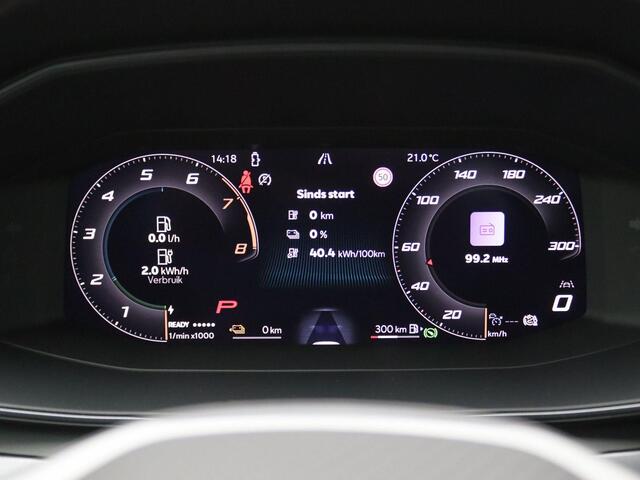 Cupra Leon Sportstourer 1.5 TSI e-Hybrid VZ Extreme 272PK DSG SOH 100%, Trekhaak, Sennheiser Audio, Matrix LED-verlichting, Memorystoel, Elektr. Achterklep, 19" LM Velgen, Achteruitrijcamera, Keyless, Alarm