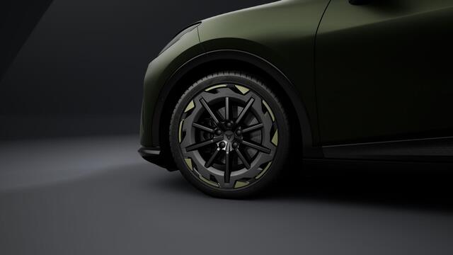 Cupra Raval 52 kWh 226 1AT VZ Rebel | Kinderzitbevestiging vóór en 2e zitrij (ISOFIX) | Rijprofielkeuze met instelbare adaptieve dempers (DCC) | Verwarmbare voorstoelen