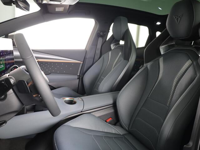 Cupra Tavascan VZ Extreme 82 kWh 340PK 4x4 | Matte lak | Sennheiser | Panoramadak | 21 inch | Head-Up Display | Lederen bekleding met stoelverwarming & ventilatie | Bucket Seats |