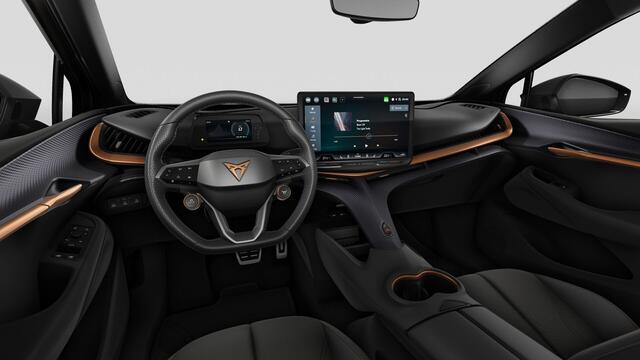 Cupra Tavascan 77kWh Elektromotor 286 1AT Essential | Achteruitrijcamera | Digitaal instrumentenpaneel (Virtual Cockpit) | Kinderzitbevestiging vóór en 2e zitrij (ISOFIX)