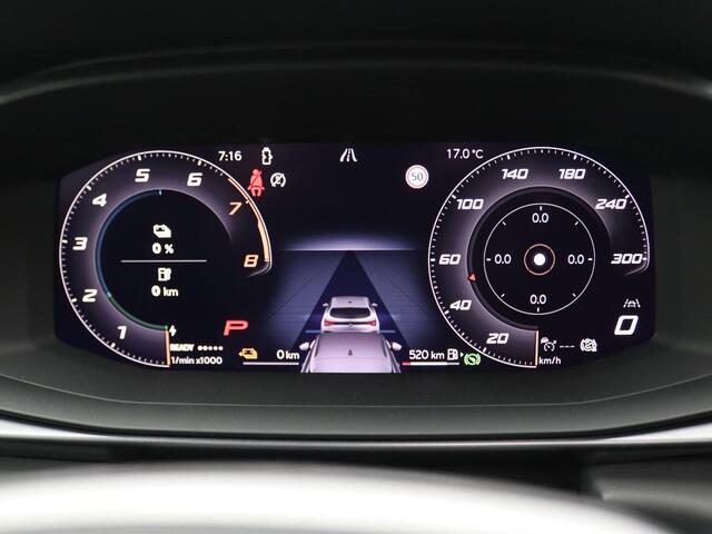 Cupra Terramar 1.5 TSI e-Hybrid VZ Performance 272PK DSG matrix led, trekhaak, Sennheiser audio, 360gr. camera, head-up display, alarm, schuif-kanteldak, winterpakket, adaptive cruise met travel assist, side assist, virtual pedal, keyless, 20" lichtmetaal