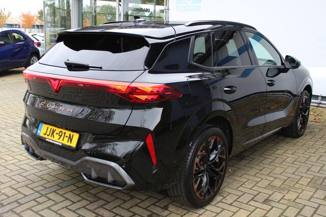 Cupra Terramar 1.5 TSI e-Hybrid VZ Performance 272pk | Head-Up Display | Memory stand stoelen | Stoel & Stuurverwarming | 360* Camera | Draadloze telefoonlader | Elektrische kofferbakklep | Apple CarPlay/Android Auto | Adpative cruise | Keyless entry/start | Sennheiser