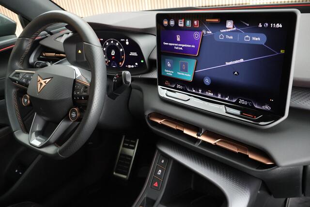 Cupra Terramar 1.5 TSI e-Hybrid 272pk VZ Performance Trekhaak 360Camera HUD Sennheiser Memory Panoramadak Leder Keyless Navigatie