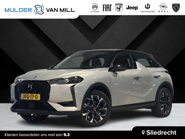 DS DS 3 E-Tense Opéra+ EV 54kWh 156pk | NAPPA LEDER | STOELMASSAGE | 360° CAMERA | HEAD-UP | KEYLESS ENTRY | NAVI | STOELVERW. | DODEHOEKBEW.