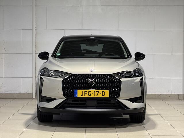 DS DS 3 E-Tense Opéra+ EV 54kWh 156pk | NAPPA LEDER | STOELMASSAGE | 360° CAMERA | HEAD-UP | KEYLESS ENTRY | NAVI | STOELVERW. | DODEHOEKBEW.