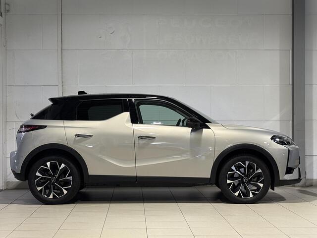 DS DS 3 E-Tense Opéra+ EV 54kWh 156pk | NAPPA LEDER | STOELMASSAGE | 360° CAMERA | HEAD-UP | KEYLESS ENTRY | NAVI | STOELVERW. | DODEHOEKBEW.