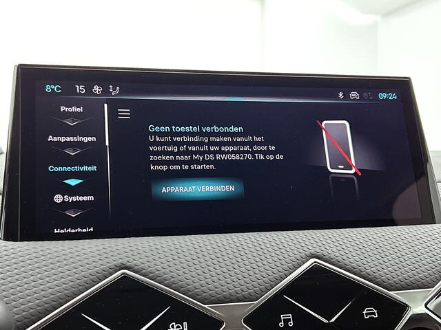 DS DS 3 E-Tense Bastille 54 kWh | Camera | Head-up Display | Stoelverwarming |