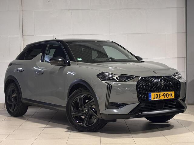 DS DS 3 e-Tense Opéra+ EV 54kWh 156pk | NAPPA LEDER | STOELMASSAGE | 360° CAMERA | HEAD-UP | KEYLESS ENTRY | ADAPTIVE CRUISE | STOELVERW. | DODEHOEKBEW. | NAVI |