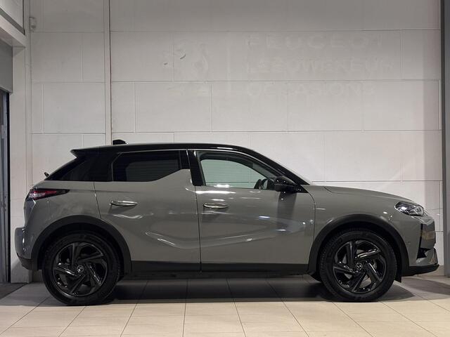 DS DS 3 e-Tense Opéra+ EV 54kWh 156pk | NAPPA LEDER | STOELMASSAGE | 360° CAMERA | HEAD-UP | KEYLESS ENTRY | ADAPTIVE CRUISE | STOELVERW. | DODEHOEKBEW. | NAVI |