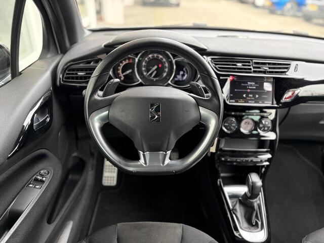 DS DS 3 1.2T Automaat 110pk Café Racer | HiFi Audio | Achteruitrijcamera | Navi | 17'' Velgen | Sportstoelen | Climate Control | Weinig kilometers!