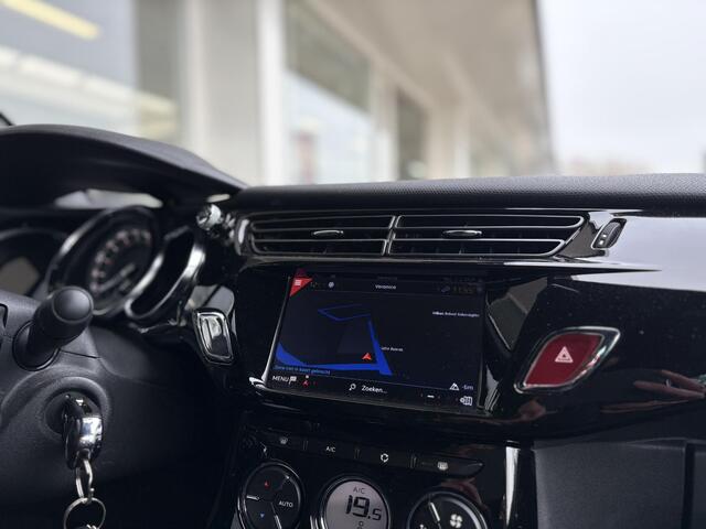 DS DS 3 1.2T Automaat 110pk Café Racer | HiFi Audio | Achteruitrijcamera | Navi | 17'' Velgen | Sportstoelen | Climate Control | Weinig kilometers!