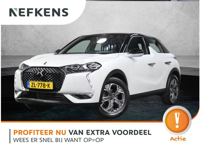 DS DS 3 CROSSBACK 1.2 100PK Business | AppleCarPlay/AndroidAuto | Armsteun | Bluetooth | LED | Navigatie | Climate Control | Cruise Control | Keyless | DAB Radio | Privacy Glass | Parkeersensoren | Isofix |