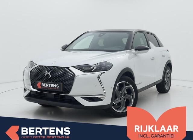 DS DS 3 CROSSBACK 1.2 PT 130 EAT8 Grand Chic | Lederen interieur | Zeer compleet | Prijs is rijklaar
