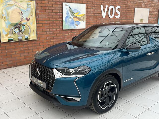 DS DS 3 CROSSBACK PureTech 130 Grand Chic | Stoelverwarming | Leder | Adaptive Cruise Control | Head-up display | Keyless | Elektrisch verstelbare stoelen |