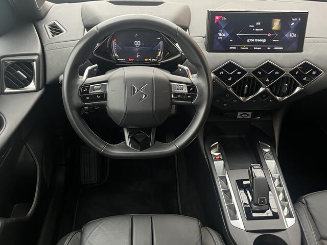DS DS 3 CROSSBACK PureTech 130 Grand Chic | Stoelverwarming | Leder | Adaptive Cruise Control | Head-up display | Keyless | Elektrisch verstelbare stoelen |