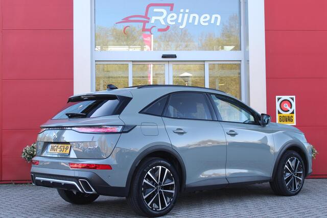 DS DS 7 1.6 PHEV 300PK 4x4 ETIOLE | PANORAMA SCHUIF/KANTEL DAK | NIGHT VISION | LEDEREN BEKLEDING "BLACK BASALT NAPPA LEDER" | STOEL/VOORRUIT VERWARMING | 19" LICHTMETALEN VELGEN | ALARM SYSTEEM | NAVIGATIE | DRAADLOZE APPLE CARPLAY/ANDROID AUTO | DRAADLOZE TELEF