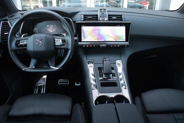 DS DS 7 1.6 PHEV 300PK 4x4 ETIOLE | PANORAMA SCHUIF/KANTEL DAK | NIGHT VISION | LEDEREN BEKLEDING "BLACK BASALT NAPPA LEDER" | STOEL/VOORRUIT VERWARMING | 19" LICHTMETALEN VELGEN | ALARM SYSTEEM | NAVIGATIE | DRAADLOZE APPLE CARPLAY/ANDROID AUTO | DRAADLOZE TELEF