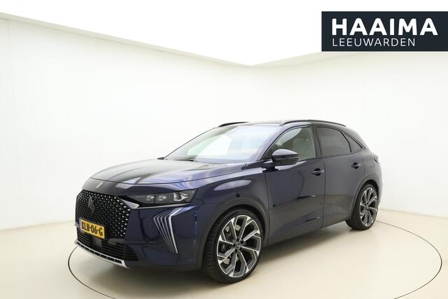 DS DS 7 E-Tense 360 4x4 Opéra Performance | E-tense | Nappa-leder | Focal Electra premium audio | 360 pk | DS Active Scan Suspension | Adaptieve vering | Stoelverwarming/verkoeling | Panoramadak | DS Night vision | Adaptive cruise control | haute couture-creatie