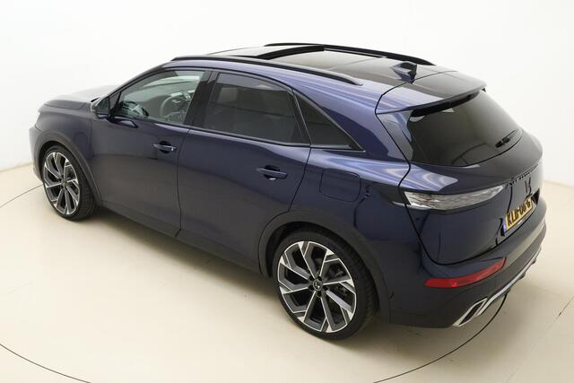 DS DS 7 E-Tense 360 4x4 Opéra Performance | E-tense | Nappa-leder | Focal Electra premium audio | 360 pk | DS Active Scan Suspension | Adaptieve vering | Stoelverwarming/verkoeling | Panoramadak | DS Night vision | Adaptive cruise control | haute couture-creatie