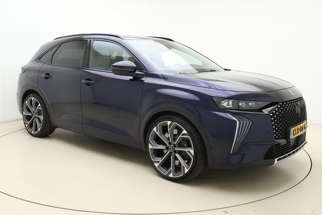 DS DS 7 E-Tense 360 4x4 Opéra Performance | E-tense | Nappa-leder | Focal Electra premium audio | 360 pk | DS Active Scan Suspension | Adaptieve vering | Stoelverwarming/verkoeling | Panoramadak | DS Night vision | Adaptive cruise control | haute couture-creatie