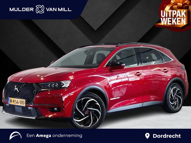 DS DS 7 Crossback Performance Line+ e-Tense 1.6 Turbo Hybrid4 300pk | SCHUIF/KANTELDAK | HANDSFREE A.KLEP | LEDER | NIGHT VISION | 360° CAMERA | STOELVERW. |
