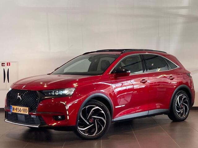 DS DS 7 Crossback Performance Line+ e-Tense 1.6 Turbo Hybrid4 300pk | SCHUIF/KANTELDAK | HANDSFREE A.KLEP | LEDER | NIGHT VISION | 360° CAMERA | STOELVERW. |