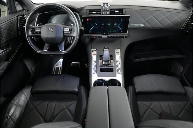 DS DS 7 Crossback E-Tense 1.6 PHEV 300 pk 4x4 ligne Noir | Pano | Leder | El. stl. verst. | Adaptieve Cruise | Nachtzicht | Stl. verw. | Camera 360 | El. klep | Premium Audio |