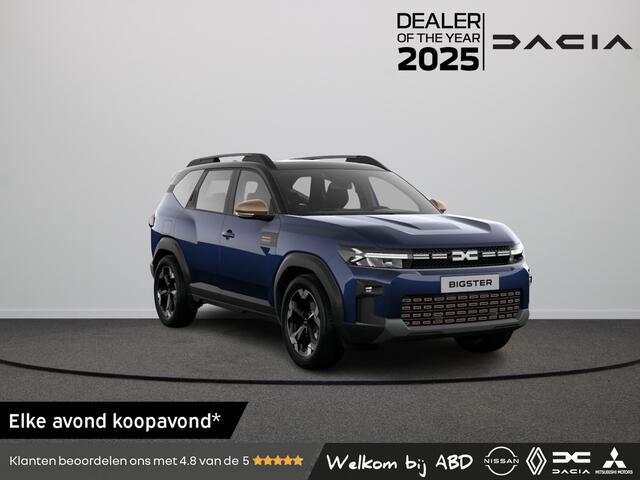 Dacia Bigster Extreme Mild hybrid | Achteruitrijcamera | Cruise Control en snelheidsbegrenzer | Dacia Handsfree card voor openen, sluiten en starten zonder sleutel