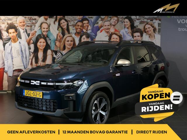 Dacia Bigster 1.8 Hybrid 155 Journey *NIEUW* - Occasion Lease vanaf ¤589 p/m - - Dodehoek - Sensor v+a - 360 camera - Stuur + voorruit + stoelverwarming