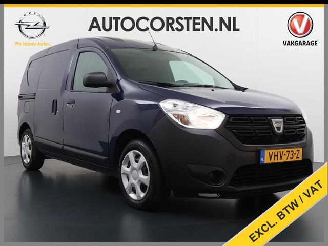 Dacia DOKKER 1.5DCI Airco Navi Trekhaak Euro 6 DAB Bluetooth Essential Betonplex Vloer Lat om Lat betimmering Schuifdeur Origineel Nederlandse Auto