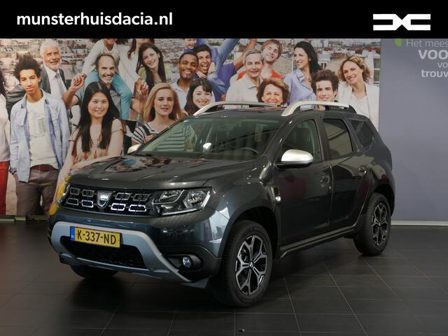 Dacia DUSTER 1.3 TCe Tech Road * Vol opties! * Incl. Trekhaak & Allseasons! - Volledig leder, navi, 360 camera, stoelverwarming