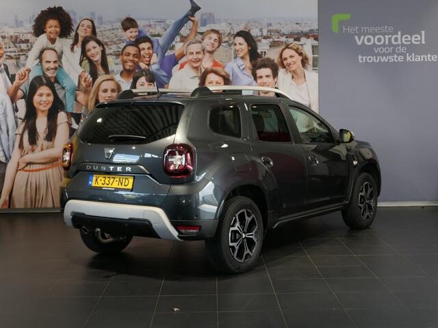 Dacia DUSTER 1.3 TCe Tech Road * Vol opties! * Incl. Trekhaak & Allseasons! - Volledig leder, navi, 360 camera, stoelverwarming