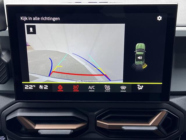 Dacia DUSTER 1.6 Hybrid 140 Extreme Automaat / Fabrieksgarantie tot 05-2028 < 100.000km** / Stuur- en stoelverwarming / Voorruitverwarming / Navigatie via Apple Carplay Android / 17" LM wielen /