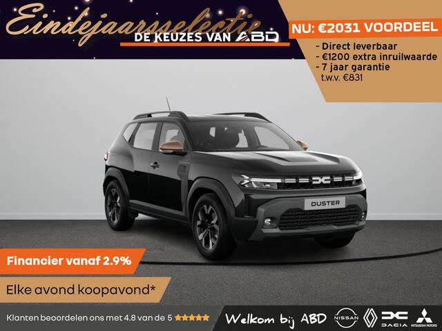Dacia DUSTER Extreme Hybrid | Achteruitrijcamera | Cruise Control met snelheidsbegrenzer | Dacia Handsfree card voor openen, sluiten en starten zonder sleutel