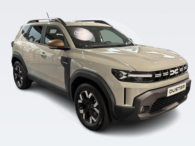 Dacia DUSTER 1.6 Hybrid 140 Extreme 7 JAAR GARANTIE / CLIMATE CONTROL / APPLE & ANDROID CARPLAY / PARKEERSENSOREN & CAMERA / KEYLESS ENTRY / VAN ¤ 36894,- VOOR ¤ 34243,- RIJKLAAR