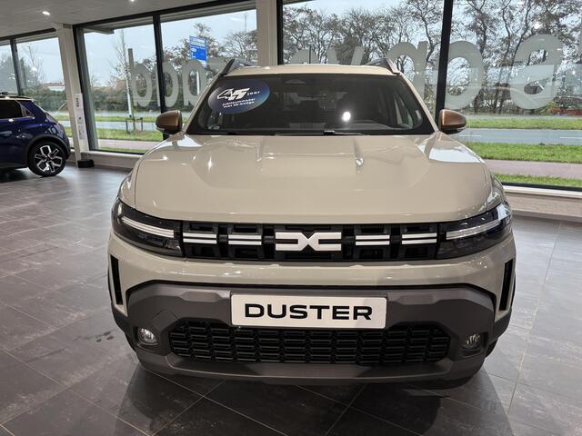 Dacia DUSTER 1.6 Hybrid 140 Extreme 7 JAAR GARANTIE / CLIMATE CONTROL / APPLE & ANDROID CARPLAY / PARKEERSENSOREN & CAMERA / KEYLESS ENTRY / VAN ¤ 36894,- VOOR ¤ 34243,- RIJKLAAR